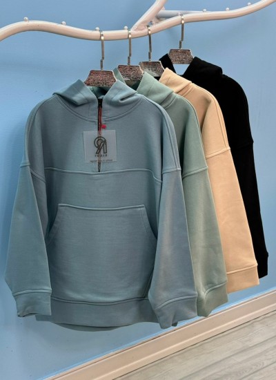 هودی دورس نیم زیپ هودی دورس نیم زیپ