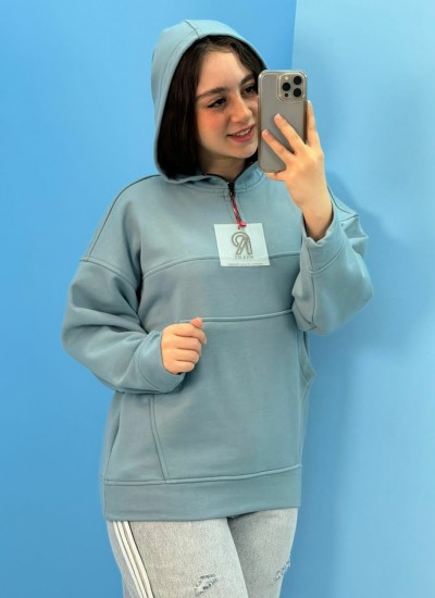 هودی دورس نیم زیپ