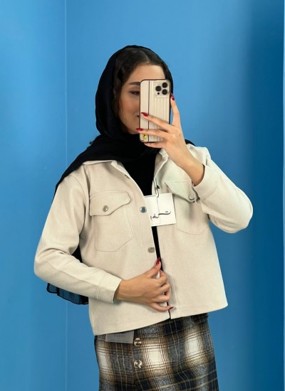 کت فوتر جلو دکمه دار