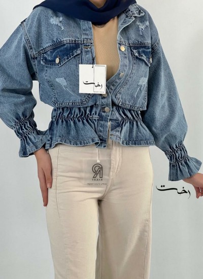 کت جین آستین کش کت جین آستین کش