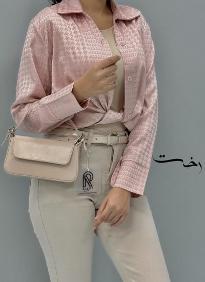 شومیز ساتن طرحدار