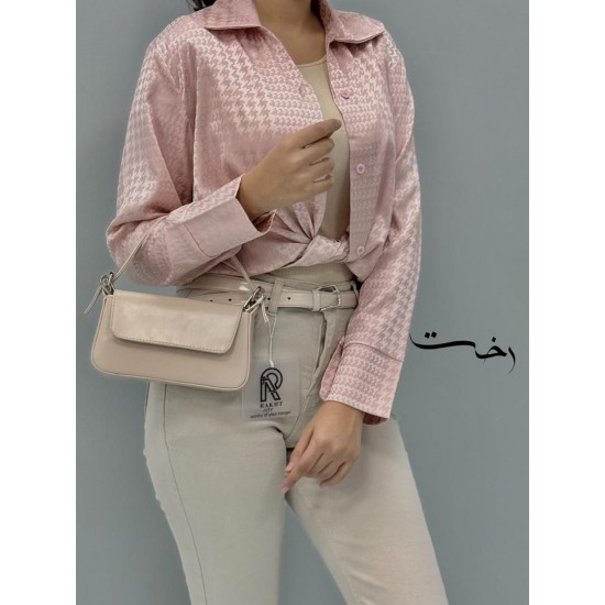 شومیز ساتن طرحدار