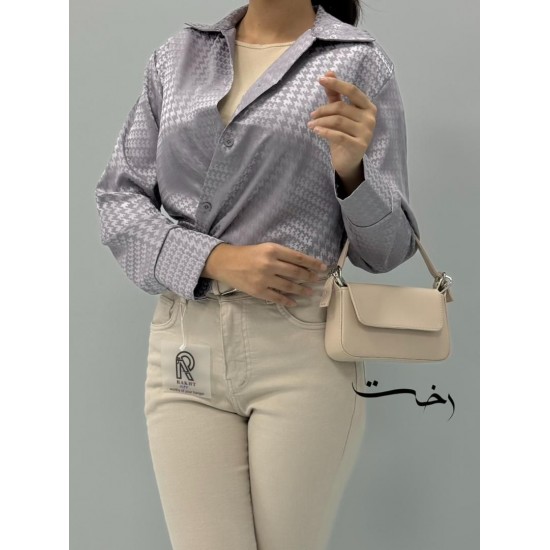 شومیز ساتن طرحدار شومیز ساتن طرحدار