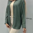 شومیز ساتن طرحدار شومیز ساتن طرحدار