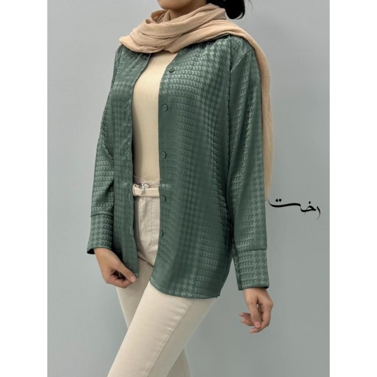 شومیز ساتن طرحدار شومیز ساتن طرحدار