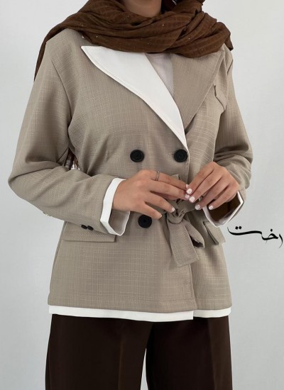 کت شانتون چهار دکمه