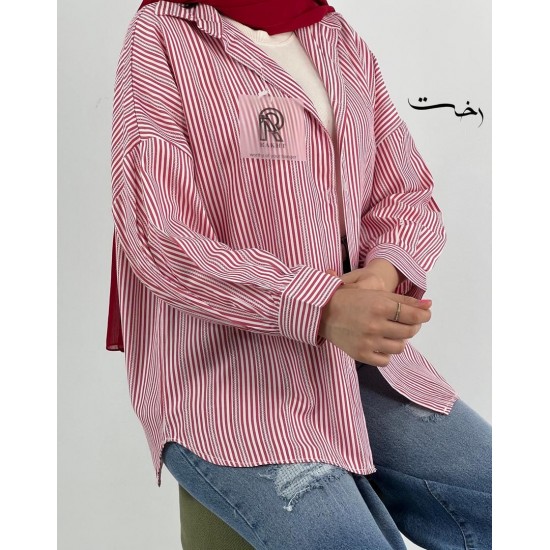 شومیز چهارخونه رنگی