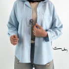 شومیز رنگی مچ دکمه شومیز رنگی مچ دکمه