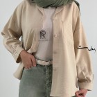شومیز رنگی مچ دکمه شومیز رنگی مچ دکمه