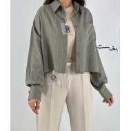 شومیز نیم تنه راه راه