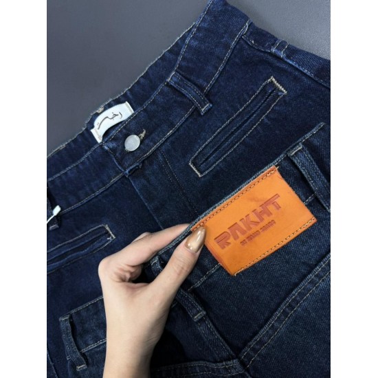 شلوار جین آبی جیب فیلتو شلوار جین آبی جیب فیلتو