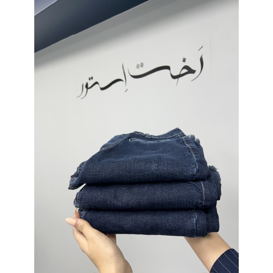 شلوار بوتکات جین آبی اسپانیش