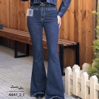 شلوار بوتکات جین آبی اسپانیش