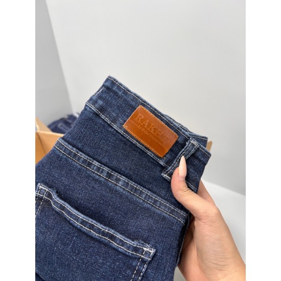 شلوار بوتکات جین آبی دمپا کات