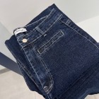 شلوار بوتکات جین آبی دمپا کات