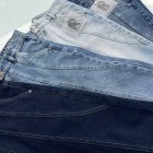 شلوار فلر بگ جین آبی ورسا