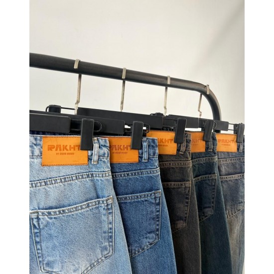 شلوار جورتس جین آبی