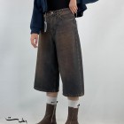 شلوار جورتس جین آبی