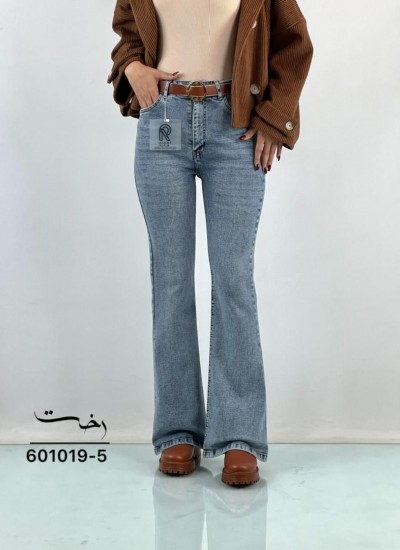 شلوار بوتکات جین آبی شلوار بوتکات جین آبی