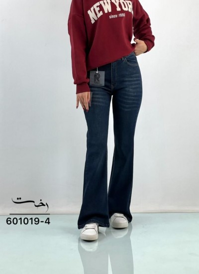 شلوار بوتکات جین آبی شلوار بوتکات جین آبی