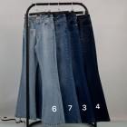 شلوار بوتکات جین آبی شلوار بوتکات جین آبی