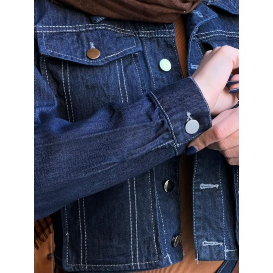 ست کت و شلوار جین جلو دوخت ست کت و شلوار جین جلو دوخت