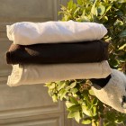 شلوار بوتکات کتان قهوه ای شلوار بوتکات کتان قهوه ای