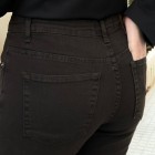 شلوار بوتکات کتان قهوه ای شلوار بوتکات کتان قهوه ای