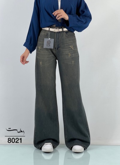 شلوار فلر بگ جین آبی شلوار فلر بگ جین آبی