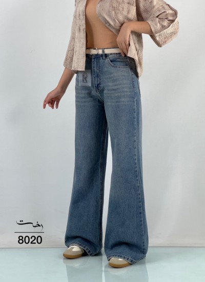 شلوار فلر بگ جین آبی شلوار فلر بگ جین آبی