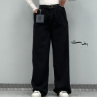 شلوار نیم بگ سیلک پشت کش