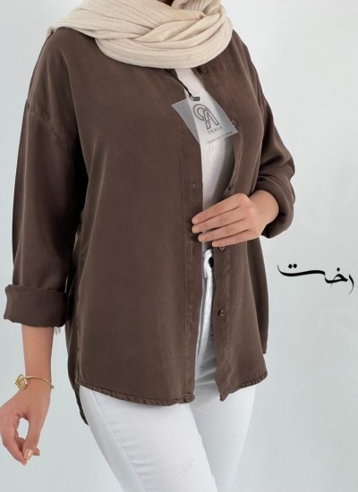 شومیز سیلک رنگی