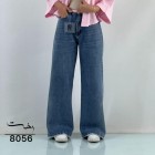 شلوار فلر بگ جین آبی شلوار فلر بگ جین آبی