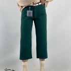 شلوار واید کتان رنگی