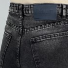 شلوار فلر بگ جین ذغالی