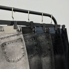 شلوار فلر بگ جین ذغالی شلوار فلر بگ جین ذغالی