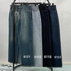 شلوار رگولار جین آبی