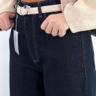 شلوار رگولار جین آبی