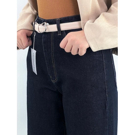 شلوار رگولار جین آبی