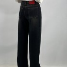 شلوار رگولار جین آبی شلوار رگولار جین آبی