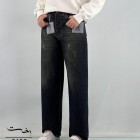 شلوار رگولار جین آبی شلوار رگولار جین آبی