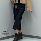 شلوار واید لگ جین آبی