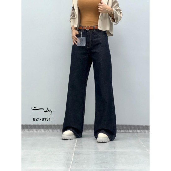 شلوار فلر بگ جین آبی شلوار فلر بگ جین آبی