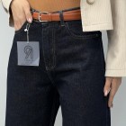 شلوار فلر بگ جین آبی شلوار فلر بگ جین آبی