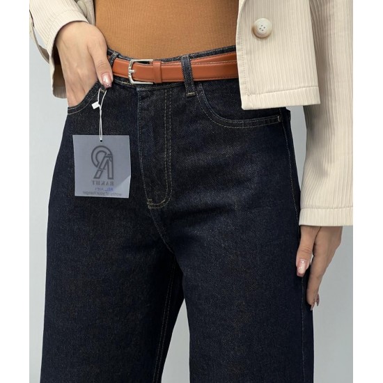 شلوار فلر بگ جین آبی شلوار فلر بگ جین آبی