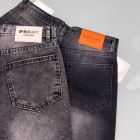 شلوار فلر بگ جین ذغالی