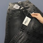 شلوار واید جین ذغالی شلوار واید جین ذغالی