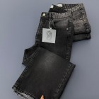 شلوار واید جین ذغالی شلوار واید جین ذغالی