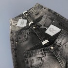 شلوار واید جین ذغالی شلوار واید جین ذغالی