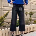 شلوار واید جین ذغالی شلوار واید جین ذغالی